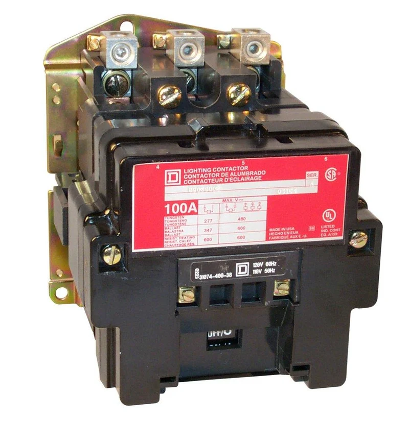 CONTACTOR LIGHTING 4P 60A 600V 120VAC COIL OPEN TYPE