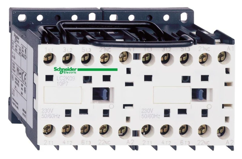 CONTACTOR REVERSING 3P 9A 600VAC 1NC AUX 120VAC COIL