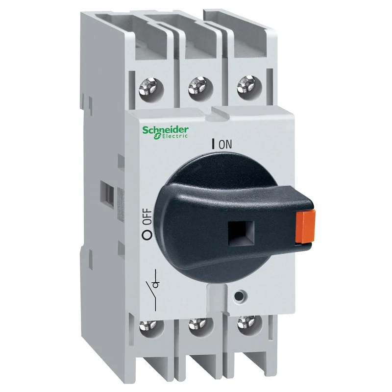 SWITCH DISCONNECT 40A 3P 690V DIN RAIL MOUNT