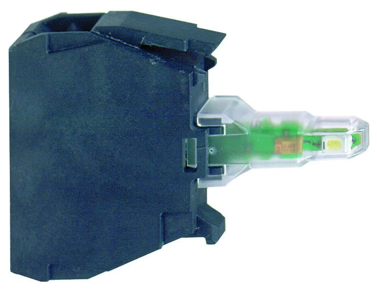 BODY FOR 22MM ILLUM. LED PUSHBUTTON/SW 230-240VAC WHITE
