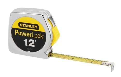 MEASURING TAPE POWERLOCK 3/4" X 12'
