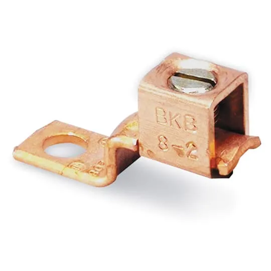 LUG MECHANICAL OFFSET 1C #1/0 TO #2 COPPER 17/64" HOLE