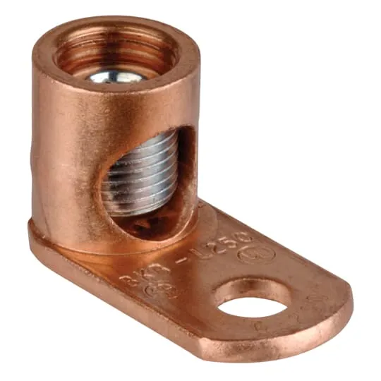 LUG MECHANICAL STRAIGHT 1C 250MCM-#6 COPPER 13/32" HOLE