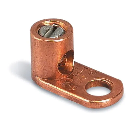 LUG MECHANICAL STRAIGHT 1C #8 TO #14 COPPER 13/64" HOLE