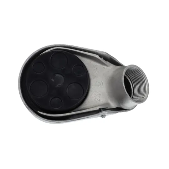 ENTRANCE HEAD RIGID 2-1/2" ALUMINUM