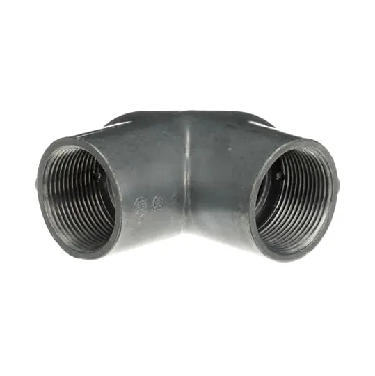 PULL ELBOW FEMALE 1-1/4" ZINC
