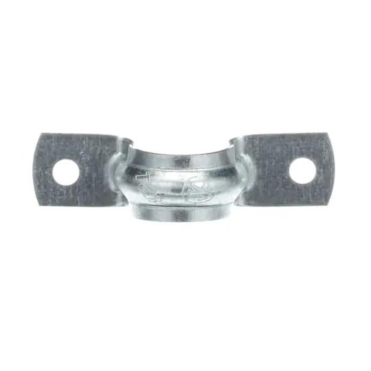 STRAP RIGID 2-HOLE 1/2" STEEL GALVANIZED