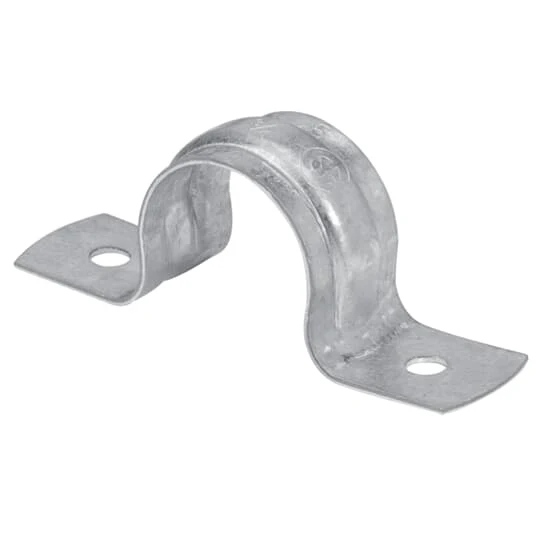 STRAP RIGID 2-HOLE 3/4" STEEL GALVANIZED