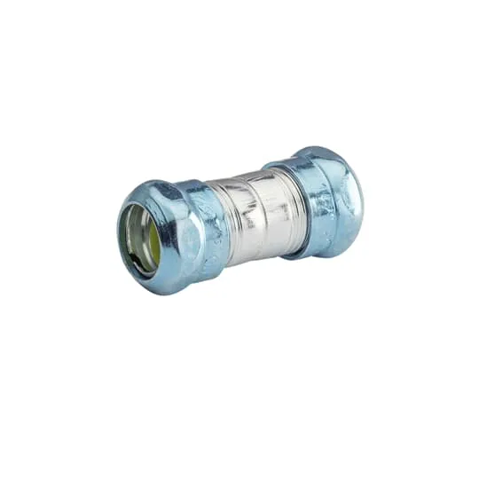 COUPLING EMT 1/2" COMPRESSION STEEL