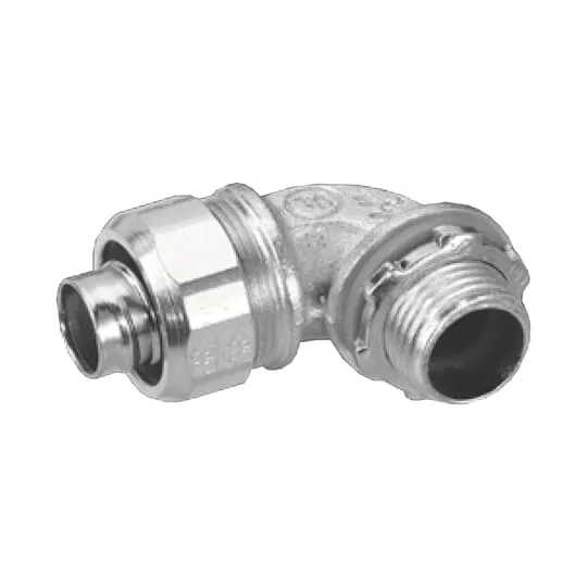 CONNECTOR LIQUIDTIGHT 3/4" 90D INSULATED IRON