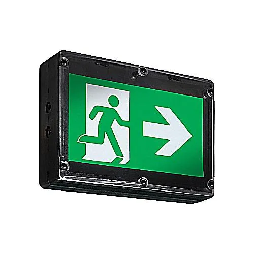 SIGN PICTOGRAM PLASTIC 1 FACE LED 120-347AC 6-24DC NEMA 4