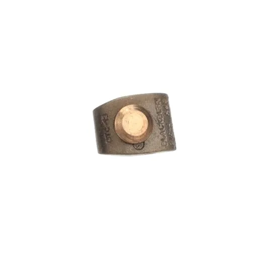 GROUND CLAMP FLAT 3/8" BOLT #2/0-4 WIRE COPPER