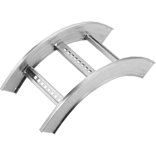 ELBOW 90D ALUMINUM VERTICAL OUTSIDE 6X18"W 24" RADIUS