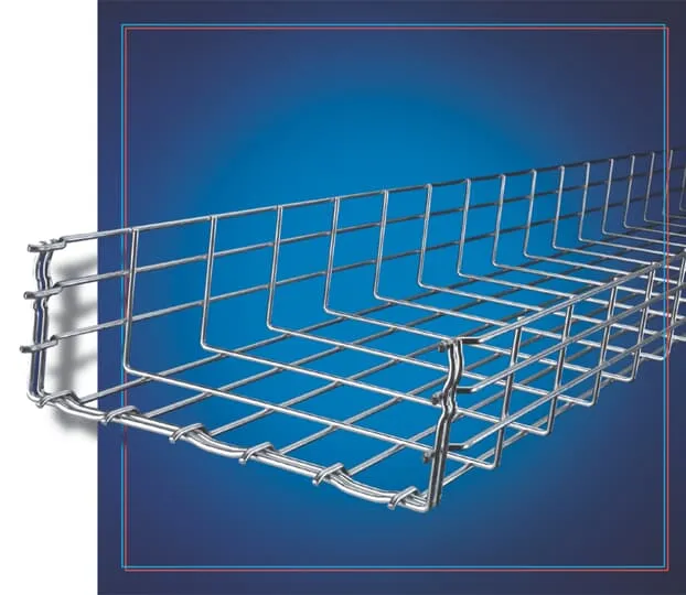 CABLE TRAY WIRE-MESH ELECTROGALV. 10'/3M 4" DEEP 12" W