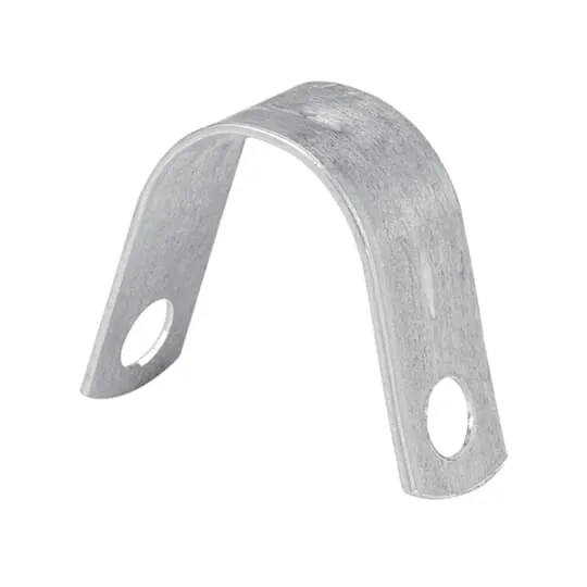 STRAP 2-HOLE "U" CABLE 0.50"W X 0.50"H ALUMINUM