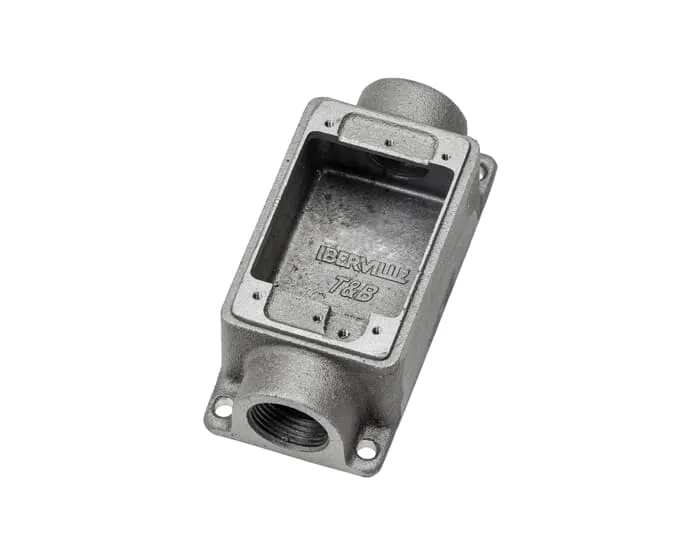 BOX FSC 1G WEATHERPROOF ALUMINUM 1-7/8" DEPTH 2-HUB 3/4"