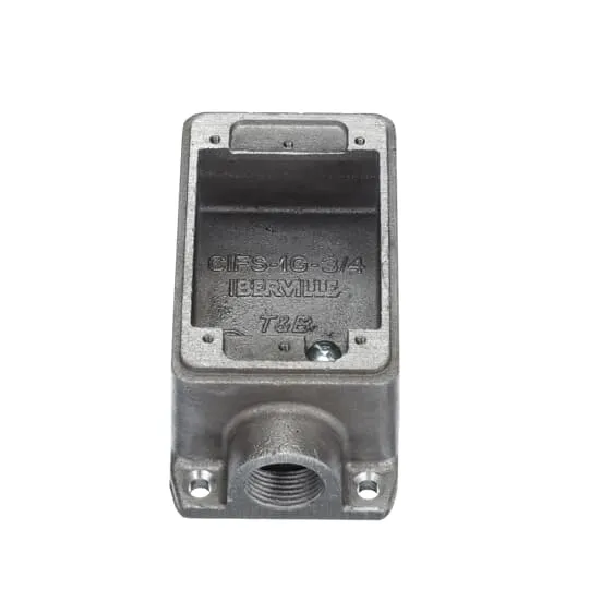 BOX FS 1G WEATHERPROOF ALUMINUM 1-7/8" DEPTH 1-HUB 3/4"
