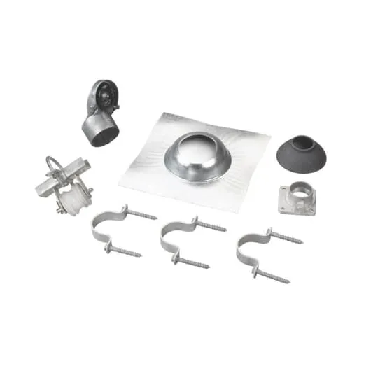 MAST KIT 100A W/CAP-SUPPORT-FLANGE-FEM REDUC MB SK QC NF