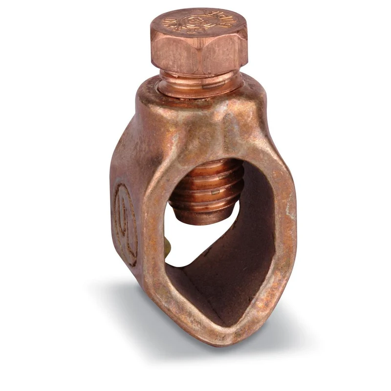 GROUND ROD CONNECTOR 5/8" #1/0-8 WIRE