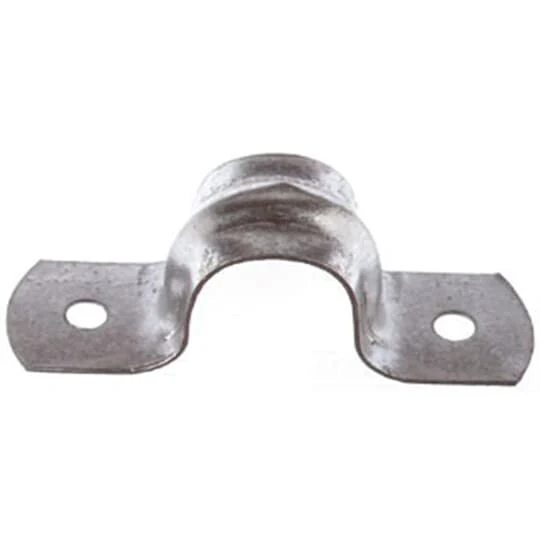 STRAP EMT 2-HOLE 1/2" STEEL GALVANIZED