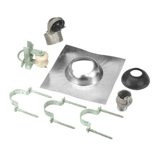 MAST KIT 100A W/CAP MALE ADAPT SUPP FLANGE MB SK ON QC NS