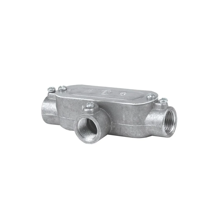 T RIGID/EMT 1-1/2" COVER/GASKET ALUMINUM
