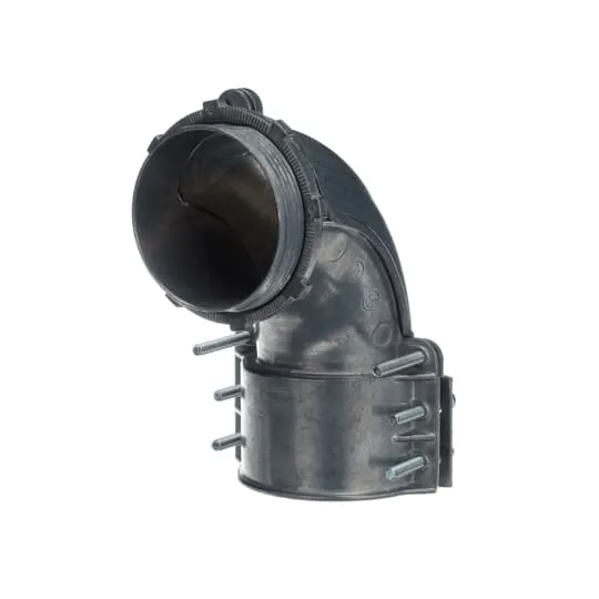 CONNECTOR BX/FLEX 3" 90D 2-SCREW ALUMINUM