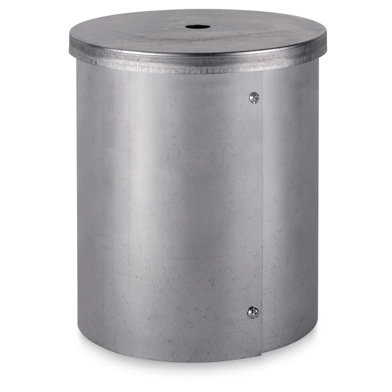 GROUND ELECTRODE BOX 10"DIA. X 12"DEEP HOT DIP GALVANIZED