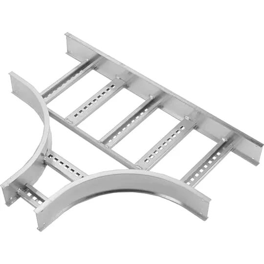 T FITTING ALUMINUM HORIZONTAL REDUCING 36-24" 24" RADIUS
