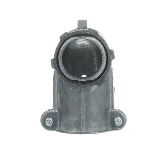 CONNECTOR BX/FLEX 3/4" 90D 2-SCREW ZINC