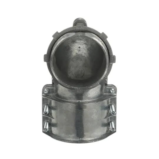 CONNECTOR BX/FLEX 2-1/2" 90D 2-SCREW ALUMINUM