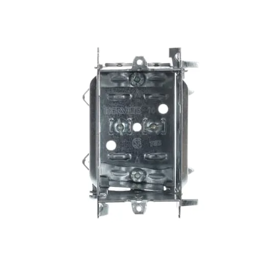 BOX METAL 1G 3X 2X 2-1/2"D GANGABLE FOR NMD CABLE