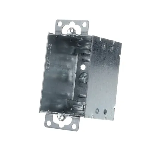 BOX METAL 1G 3X 2X 2-1/2"D 4-HOLES FOR NMD/BX CABLE