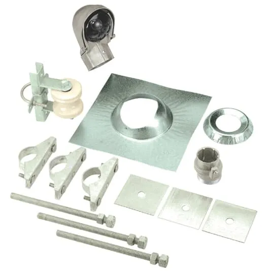 MAST KIT 200A C/W CAP-RACK-2" MALE REDUCER-FLANGE ON
