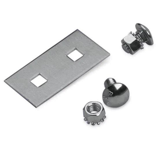 SPLICE PLATE ALUMINUM CHANNEL WIDTH 4"