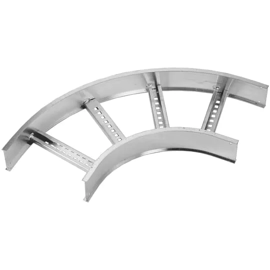 ELBOW 90D ALUMINUM HORIZONTAL 4X18"W 24" RADIUS