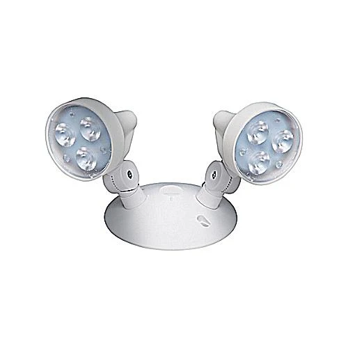 REMOTE HEAD DOUBLE MR16 6V-12V 3W LED W/CANOPY WHITE