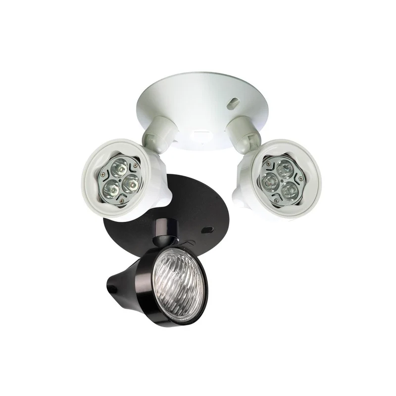 REMOTE HEAD DOUBLE MR16 12V 5W LED W/CANOPY WHITE