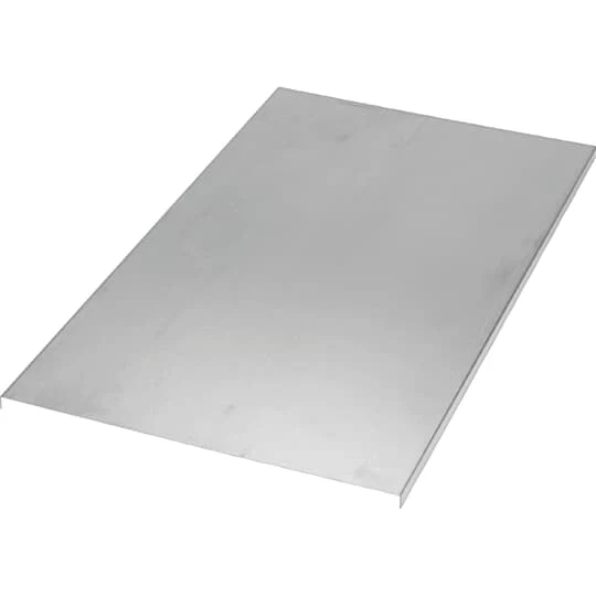 COVER FLANGED 12" WIDTH SOLID 3M ALUMINUM