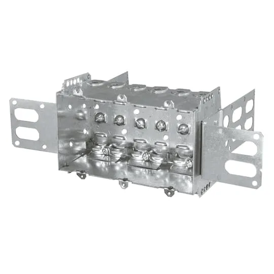 BOX METAL 3G 3X 5-1/2X 2-1/2"D FOR NMD/BX CABLE STUD BRKT