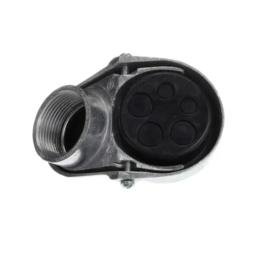 ENTRANCE HEAD RIGID 1-1/4" ALUMINUM