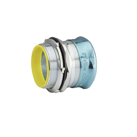 CONNECTOR EMT ISULATED 2" COMPRESSION STEEL
