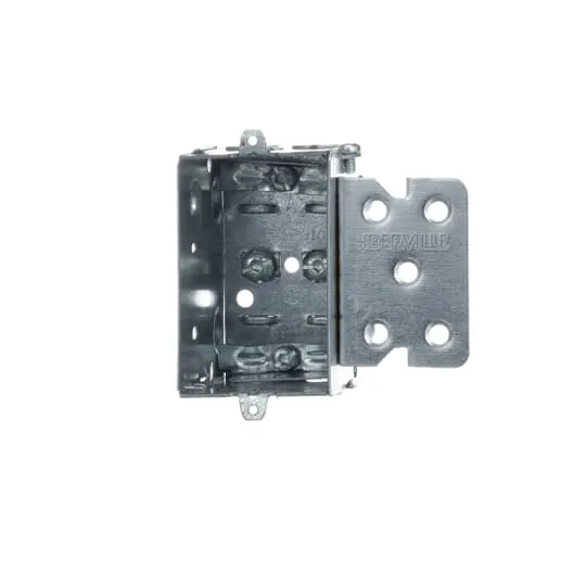 BOX METAL 1G 3X 2X 2-1/2"D GANGABLE FOR NMD/BX CABLE