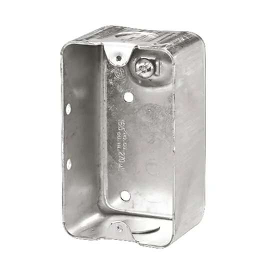 BOX METAL 1G 347V 4X 2-3/8"X 1-7/8"D WITH 1/2" KNOCKOUT