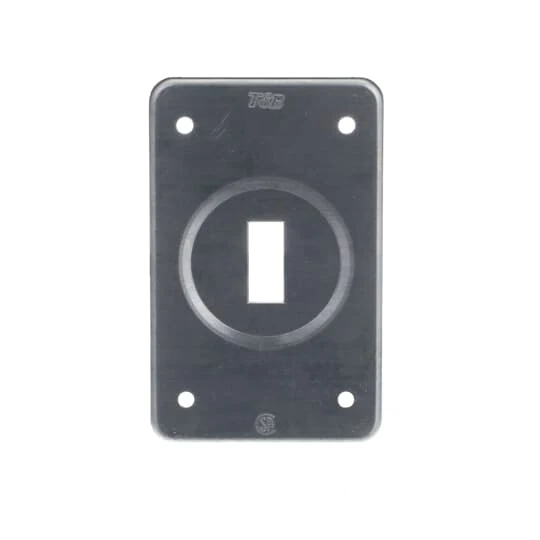 COVER FS 1G ALUMINUM FOR 1-TOGGLE SWITCH