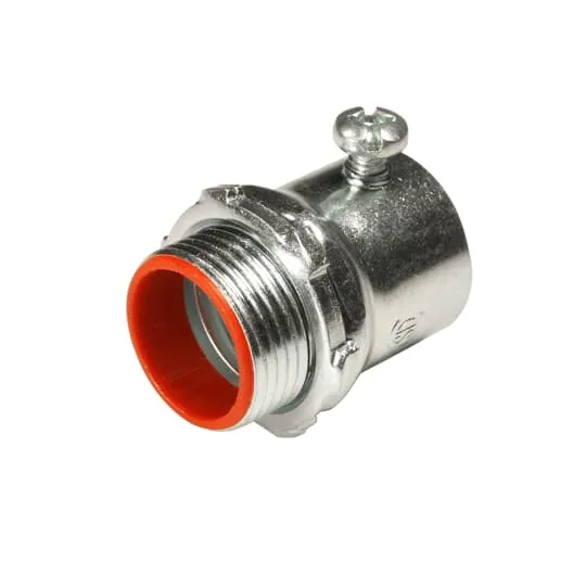 CONNECTOR EMT ISULATED 2" SET SCREW STEEL