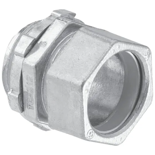 ABB - CONNECTOR EMT ISULATED 1" COMPRESSION ZINC