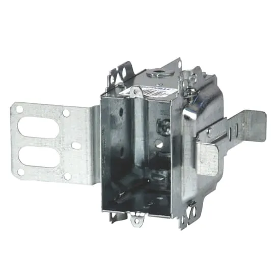 BOX METAL 1G 3X 2X 3"D FOR NMD/BX CABLE & STUD BRACKET