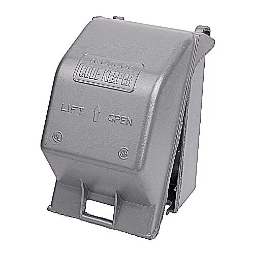 COVER 1G ALUMINUM VERTICAL 3-1/4" DEPTH UNIVERSAL