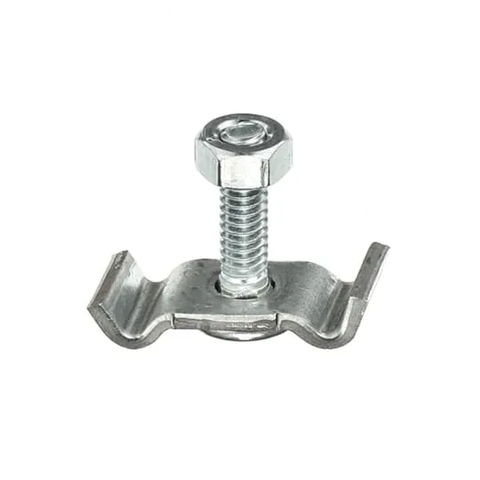 STUD BOLT 1/4 X 1" WITH HEX NUT ELECTROGALVANIZED